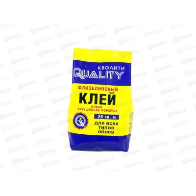 Клей КВОЛИТИ обойный флизелиновый 200 грамм *30 Клей КВОЛИТИ обойный флизелиновый 200 грамм *30