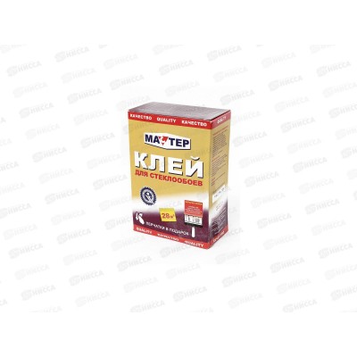 Клей МАСТЕР для стеклообоев 300 грамм *30 Клей МАСТЕР для стеклообоев 300 грамм *30
