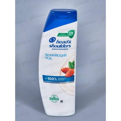 ХЭД ЭНД ШОЛД шампунь 400мл Увлажняющий уход за кожей головы *6