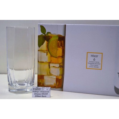 Набор стаканов д/пива HISAR 330мл 6шт 42857 *8 Набор стаканов д/пива HISAR 330мл 6шт 42857 *8