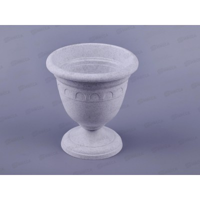 Вазон высокий Колывань 0,8л d14см мрамор С132М *34 Вазон высокий Колывань 0,8л d14см мрамор С132М *34