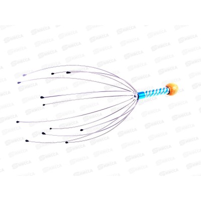 Массажер мурашка для головы металлическая+деревянная (21304) Ж Массажер мурашка для головы металлическая+деревянная (21304) Ж