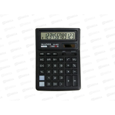 Калькулятор SKAINER SK-482II 12 разрядный, бухгалтерский, настольный *10 Калькулятор SKAINER SK-482II 12 разрядный, бухгалтерский, настольный *10