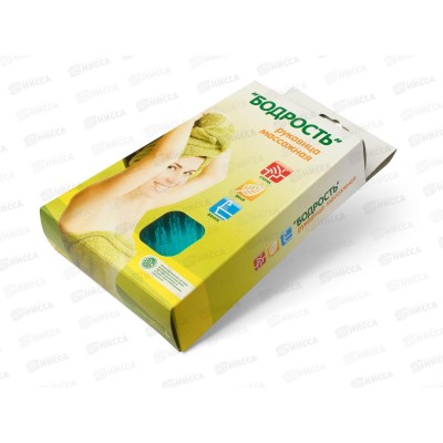 Рукавица массажная Бодрость С57 *24 Рукавица массажная Бодрость С57 *24