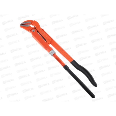 Ключ трубный рычажный изогнутые губы размер 1 1/2" ЕРМАК 655-018 г Ключ трубный рычажный изогнутые губы размер 1 1/2" ЕРМАК 655-018 г