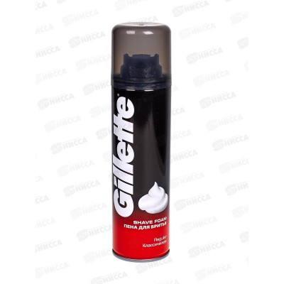 Жиллет Пена для бритья 200мл Регуляр *6 Жиллет Пена для бритья 200мл Регуляр *6
