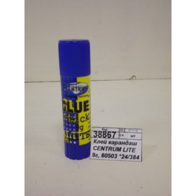 Клей карандаш CENTRUM LITE  9г, 80503 *24/384 Клей карандаш CENTRUM LITE  9г, 80503 *24/384