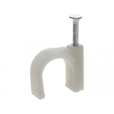 Скоба круглая 5 для крепления кабеля   ш