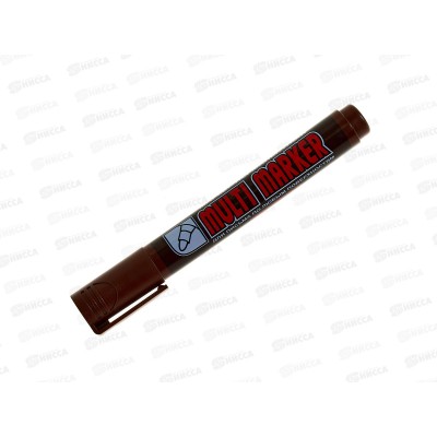 Маркер CROWN Multi marker, перманентный коричневый СРМ-800 *12 Маркер CROWN Multi marker, перманентный коричневый СРМ-800 *12