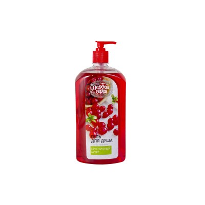 ОСОБАЯ СЕРИЯ гель для душа Брусничный морс 1200мл *6 ОСОБАЯ СЕРИЯ гель для душа Брусничный морс 1200мл *6