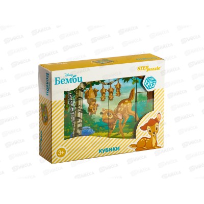 DISNEY 12 кубиков 87161 "Бемби" *20