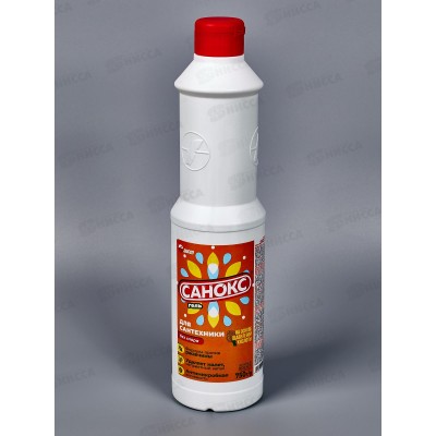 САНОКС чистящее средство от ржавчины гель 750г *15