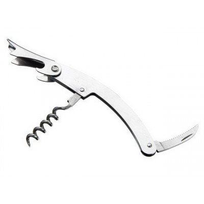 Штопор с открывашкой и ножом, 884-524 г Штопор с открывашкой и ножом, 884-524 г