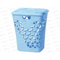 Корзина 60,0л для белья Венеция голубая М2606 *6 Корзина 60,0л для белья Венеция голубая М2606 *6