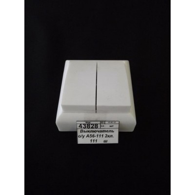 Выключатель о/у 2 кл. А 56-111    111     ш