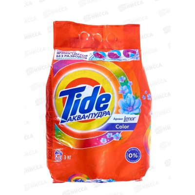 ТАЙД автомат 3кг Колор Lenor Scent *6 ТАЙД автомат 3кг Колор Lenor Scent *6
