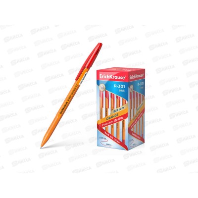 Ручка шар. EK 43196 R-301 Stick Orange красная *50