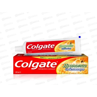 КОЛГЕЙТ Прополис отбеливающая зубная паста 100мл *12/48