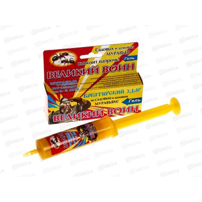 Великий Воин гель от муравьев. 45г/60 Великий Воин гель от муравьев. 45г/60