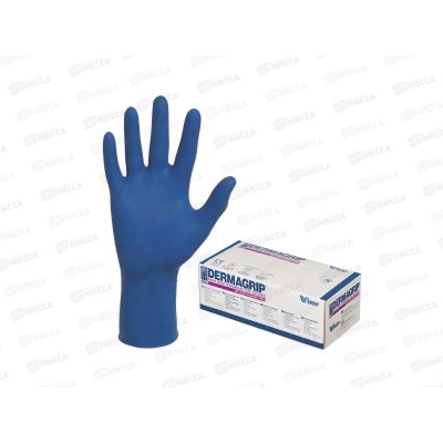 Перчатки резиновые DERMAGRIP HRPF М *1(25пар)