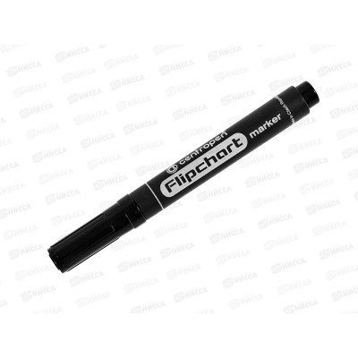 Маркер Centropen 8550 водный черный *10/200