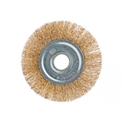 Щетка металлическая для Угловой Шлифовальной Машины 125мм/22мм плоская ЕРМАК 656-055 г Щетка металлическая для Угловой Шлифовальной Машины 125мм/22мм плоская ЕРМАК 656-055 г