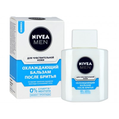НИВЕЯ бальзам после бритья 100мл Охлаждающий 88544 *6/24