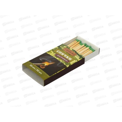 Спички костровые 90мм,30шт BOYSCOUT 61029 *20/80 Спички костровые 90мм,30шт BOYSCOUT 61029 *20/80