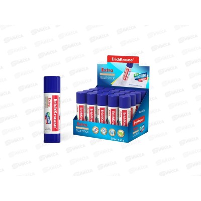Клей карандаш ERICH KRAUSE 21г Extra  2368 *20/480 Клей карандаш ERICH KRAUSE 21г Extra  2368 *20/480