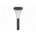 Фонарь сад. солн.бат. ЭРА SL-PL31 черн.пл., 31см *24