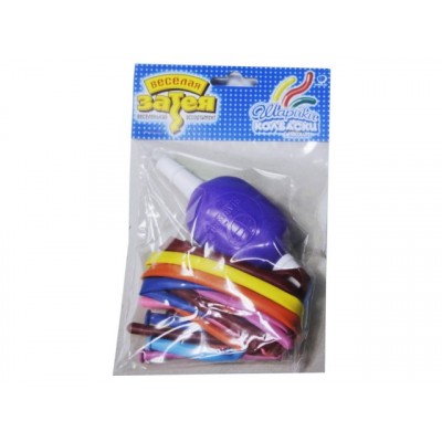 Набор шаров для моделирования с насосом, 10шт, 1111-0120 Набор шаров для моделирования с насосом, 10шт, 1111-0120