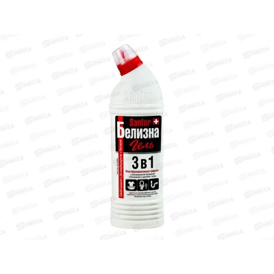 САНФОР Белизна-гель 3в1 1000г *10 2730 САНФОР Белизна-гель 3в1 1000г *10 2730