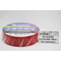 Изолента SAFELINE 19мм, 20м красный *10/200