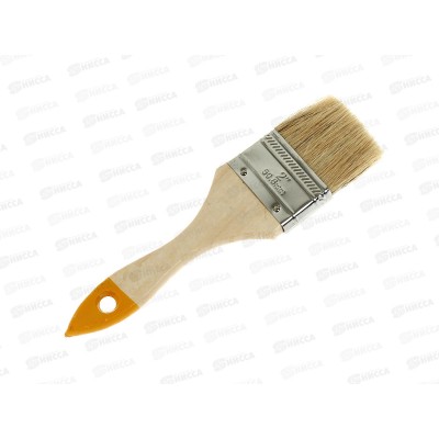 Кисть плоская Хобби 2 Белый, (50мм) 0101920 *12/600 Кисть плоская Хобби 2 Белый, (50мм) 0101920 *12/600