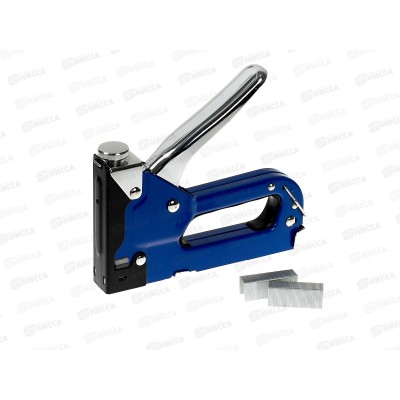 Пистолет скобозабивной регулируемый стальной корп 4-14мм тип 53  3400001 *10/40