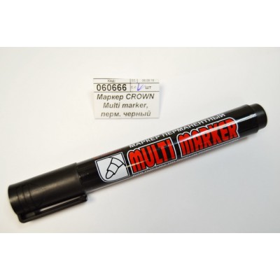 Маркер CROWN Multi marker, перманентный  черный СРМ-800 *12/720 Маркер CROWN Multi marker, перманентный  черный СРМ-800 *12/720