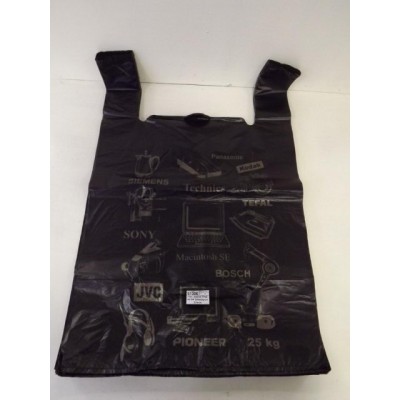 Пакет майка ПНД 40*64*22мкм Электрон 22мкм черный*50/1000 Пакет майка ПНД 40*64*22мкм Электрон 22мкм черный*50/1000