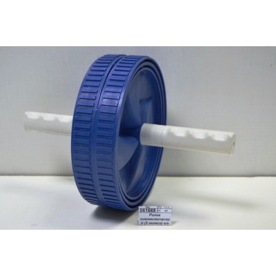 Ролик гимнастический (2 колеса) в коробке