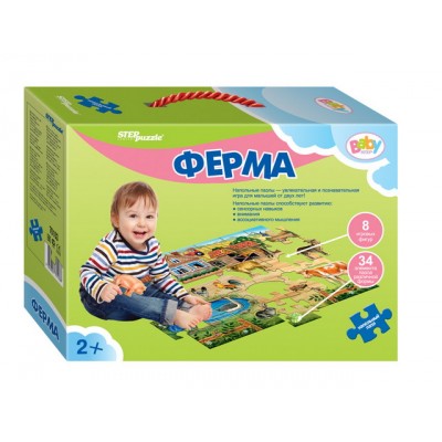 Напольный пазл 70103 "Ферма" (Большие) *4