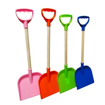 Лопата детская 63см с деревянной ручкой (Сузун)  *60