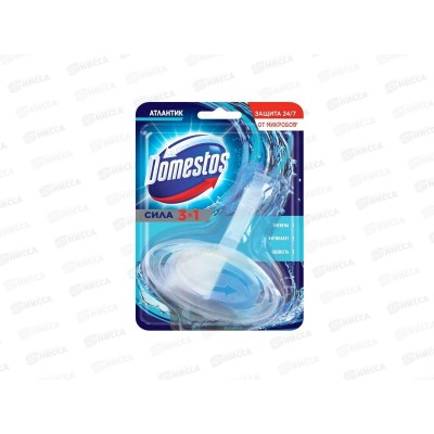 ДОМЕСТОС гигиенический блок для унитаза Атлантик 40г *8/24 ДОМЕСТОС гигиенический блок для унитаза Атлантик 40г *8/24