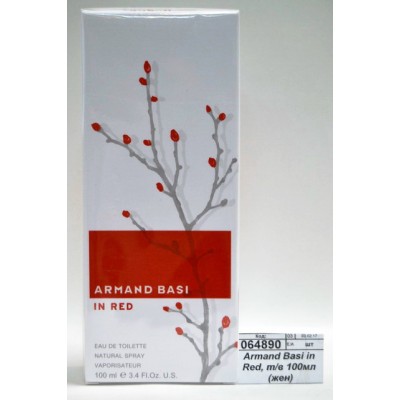 Armand Basi in Red, туалетная вода 100мл (женская) М Armand Basi in Red, туалетная вода 100мл (женская) М
