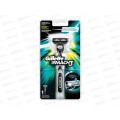 Жиллет МАК-3 станок + 1кассета *6/20 Жиллет МАК-3 станок + 1кассета *6/20