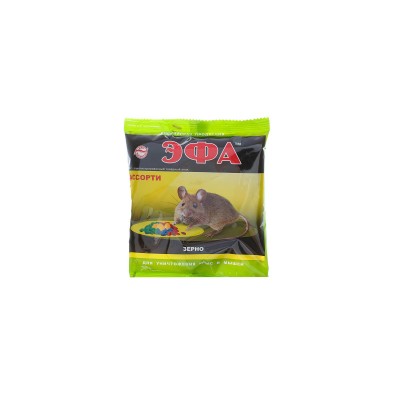 ЭФА АССОРТИ зерно от грызунов 150г *40 ЭФА АССОРТИ зерно от грызунов 150г *40