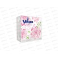 Салфетка 1слойная Veiro LiniaR цветочки  *90  /24Р1/50