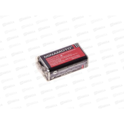 Батарейки МИНАМОТО 6F22 *10/400 Батарейки МИНАМОТО 6F22 *10/400