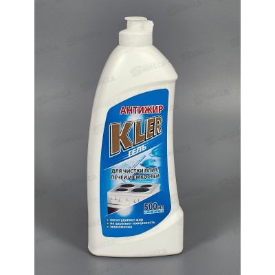 КЛЕР гель для чистки плит Антижир 500г *12 КЛЕР гель для чистки плит Антижир 500г *12