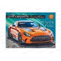 Альбом для рисования 12 листов  ПГС Авто, офсетный *40