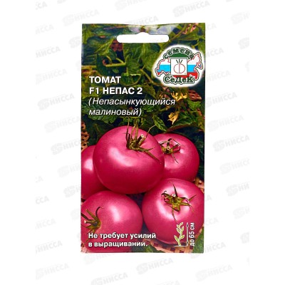 Томат Непас 2 Непасынкующийся Малиновый F1 (Евро, 0,1 4679) СеДек + Томат Непас 2 Непасынкующийся Малиновый F1 (Евро, 0,1 4679) СеДек +