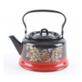 Чайник 3,5л декорированный красно-черный с петлей С2713.8 *4 Чайник 3,5л декорированный красно-черный с петлей С2713.8 *4